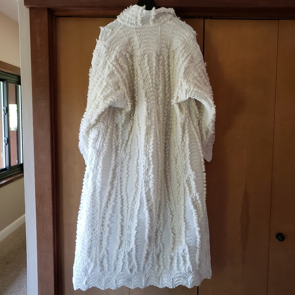 🚫SOLD🚫Issey Miyake Pleated Wool Hawk Eagle Coat - Picture 2 of 5